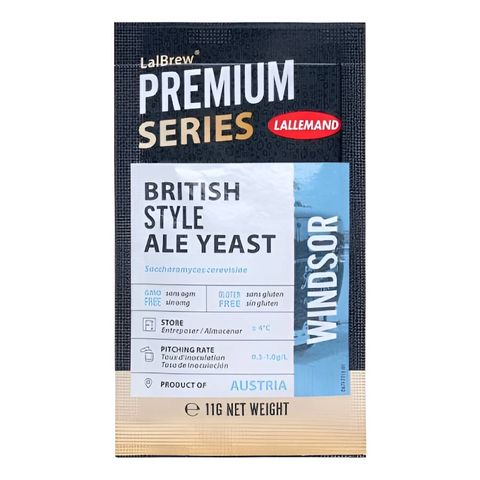 1. Пивные дрожжи Windsor British-Style Beer (Lallemand), 11 г